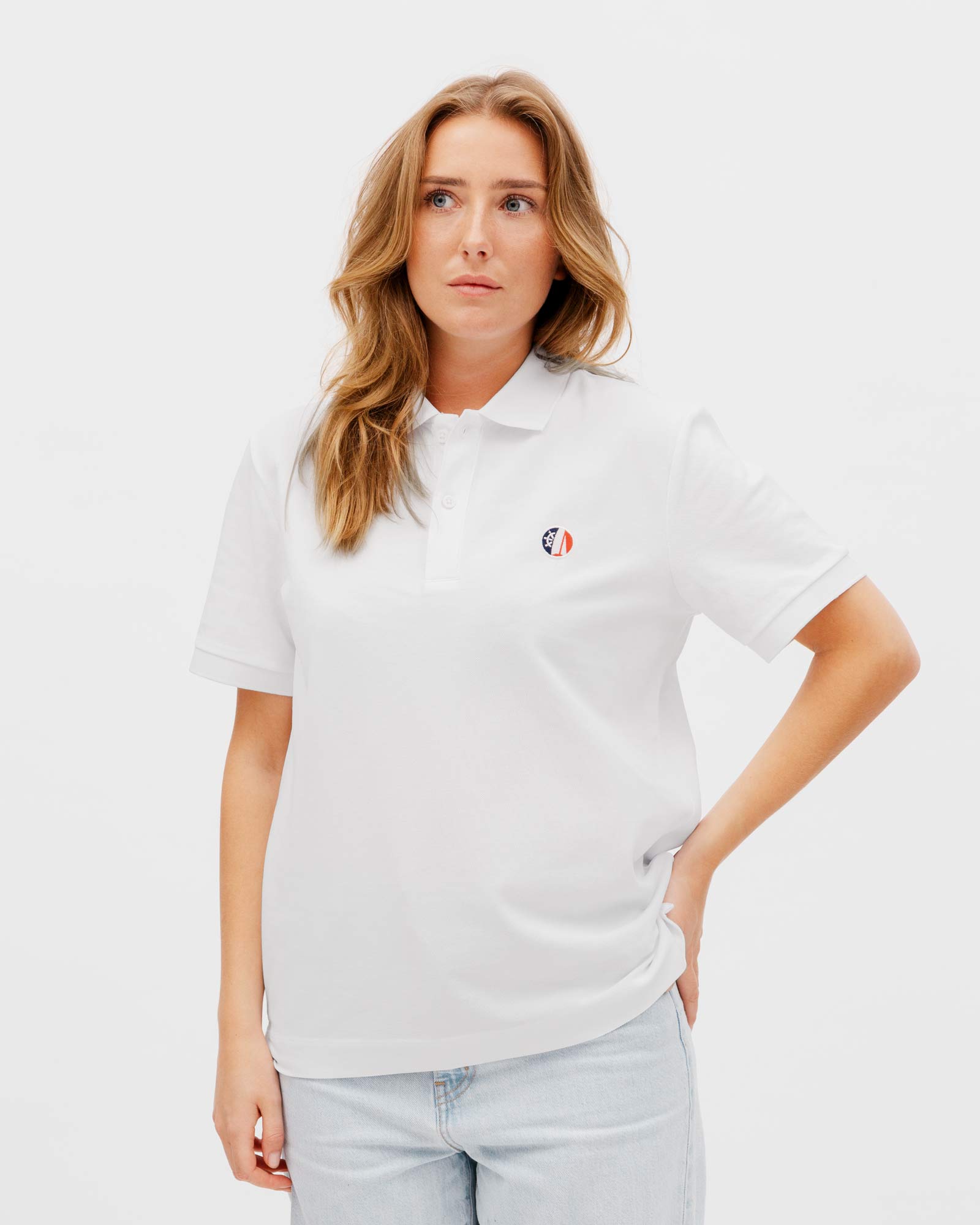 Polo Icon White